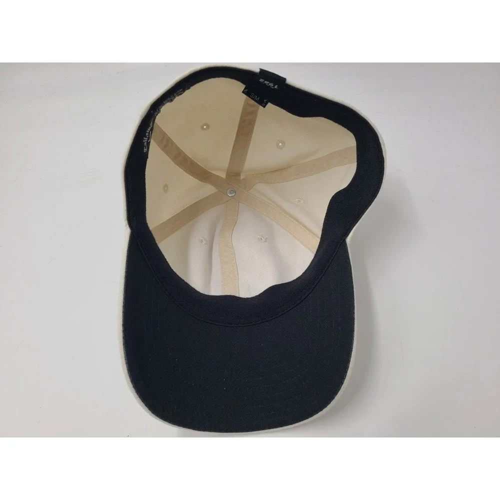 Callaway Golf Flex Fitted S-M Hat Cap Polyester Blend Casual Dad Men Women White